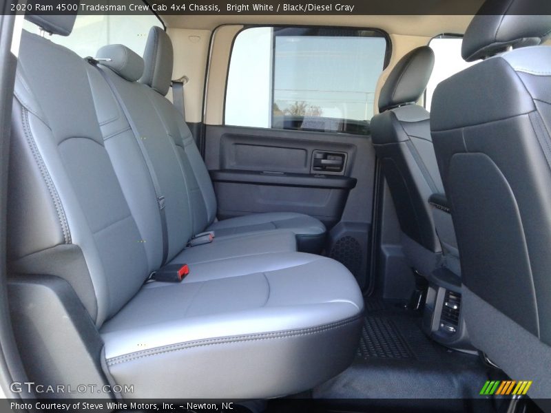 Bright White / Black/Diesel Gray 2020 Ram 4500 Tradesman Crew Cab 4x4 Chassis