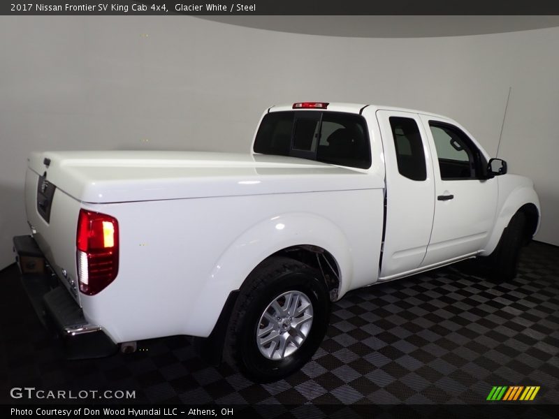 Glacier White / Steel 2017 Nissan Frontier SV King Cab 4x4