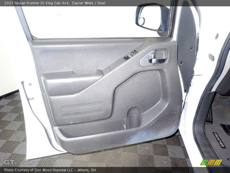 Glacier White / Steel 2017 Nissan Frontier SV King Cab 4x4
