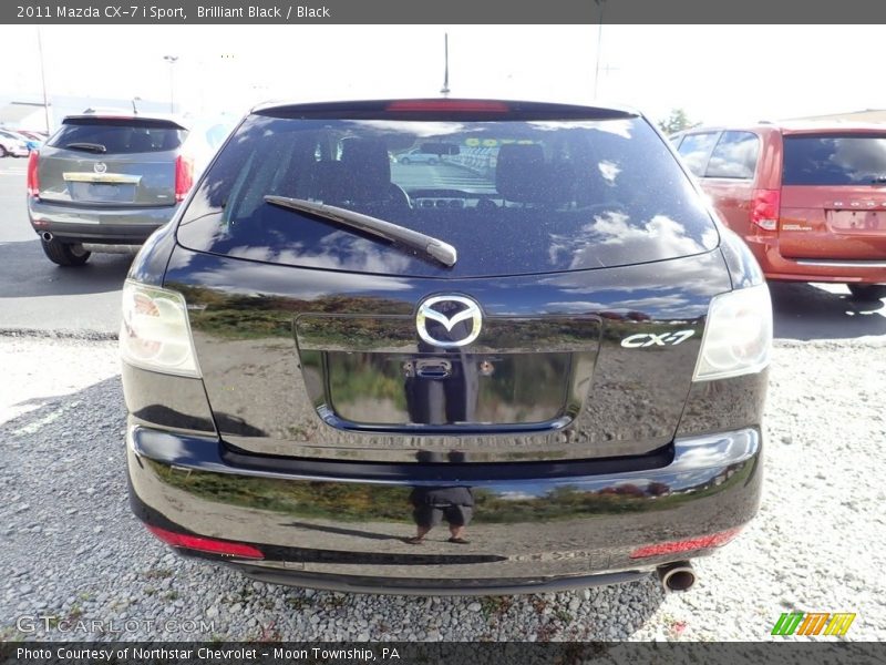 Brilliant Black / Black 2011 Mazda CX-7 i Sport