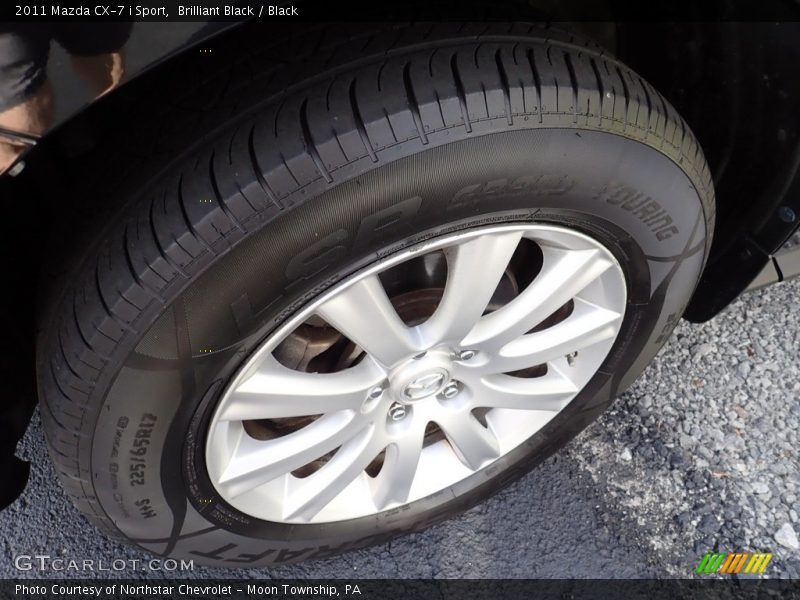 Brilliant Black / Black 2011 Mazda CX-7 i Sport