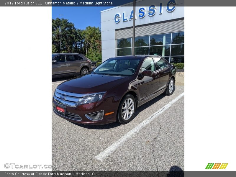 Cinnamon Metallic / Medium Light Stone 2012 Ford Fusion SEL