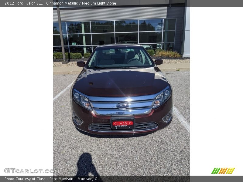 Cinnamon Metallic / Medium Light Stone 2012 Ford Fusion SEL