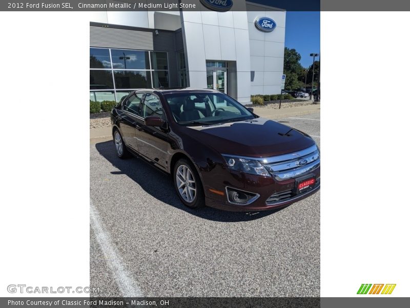 Cinnamon Metallic / Medium Light Stone 2012 Ford Fusion SEL