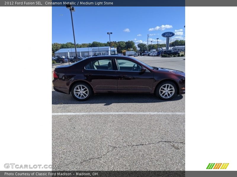 Cinnamon Metallic / Medium Light Stone 2012 Ford Fusion SEL