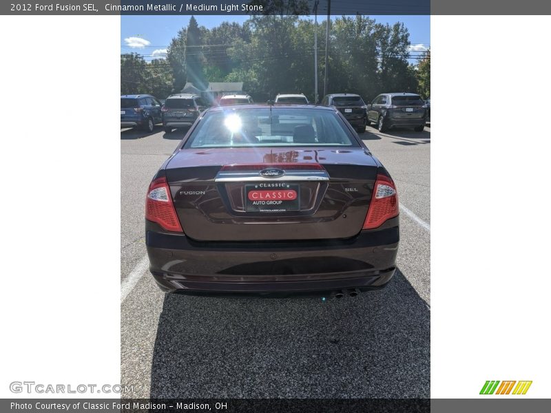 Cinnamon Metallic / Medium Light Stone 2012 Ford Fusion SEL