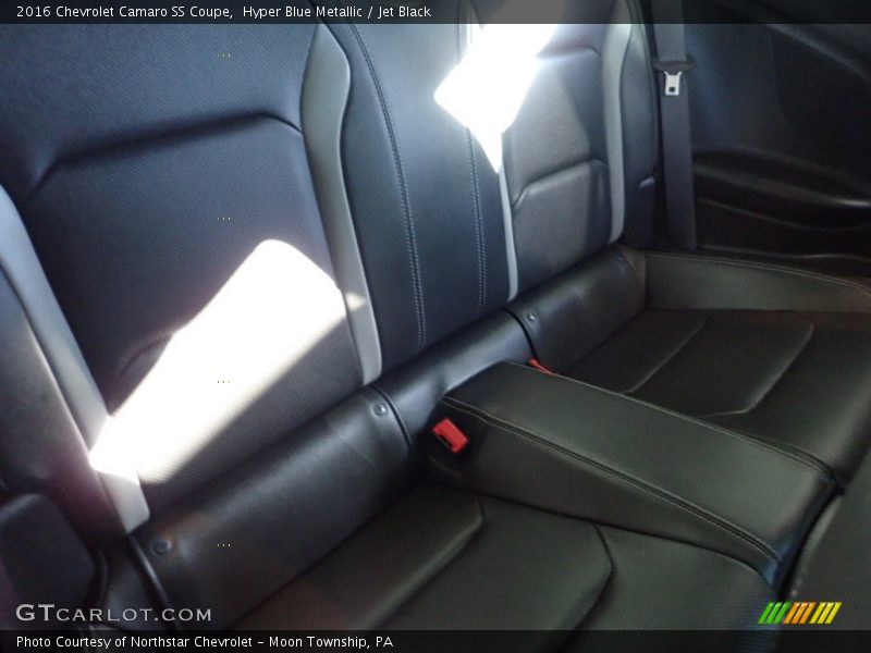Hyper Blue Metallic / Jet Black 2016 Chevrolet Camaro SS Coupe