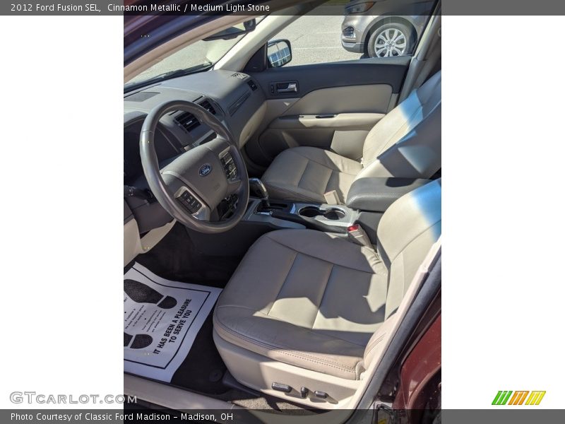 Cinnamon Metallic / Medium Light Stone 2012 Ford Fusion SEL