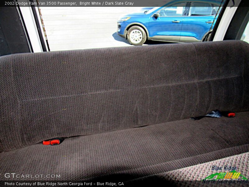 Bright White / Dark Slate Gray 2002 Dodge Ram Van 3500 Passenger