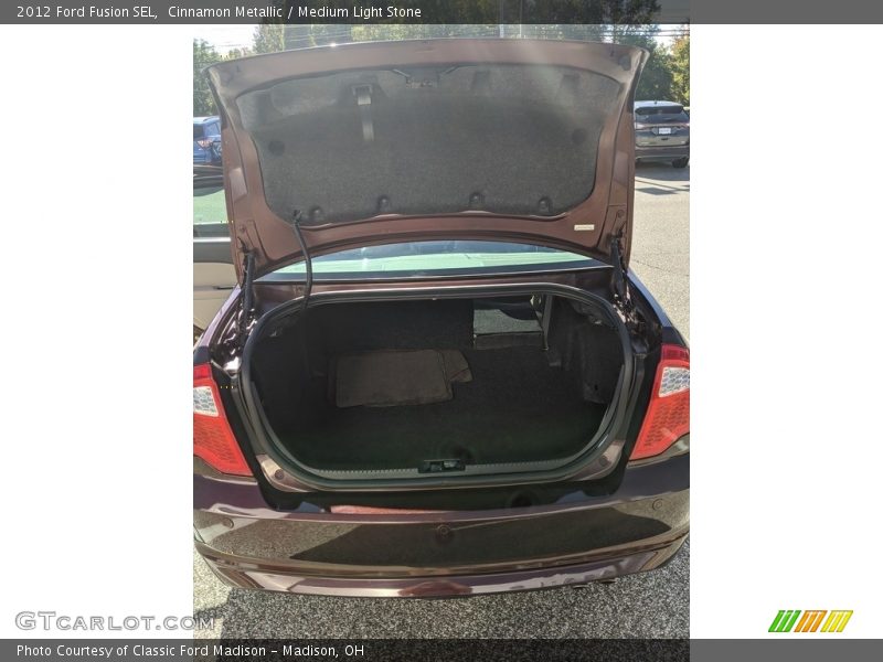 Cinnamon Metallic / Medium Light Stone 2012 Ford Fusion SEL