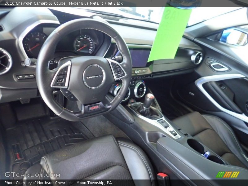 Front Seat of 2016 Camaro SS Coupe