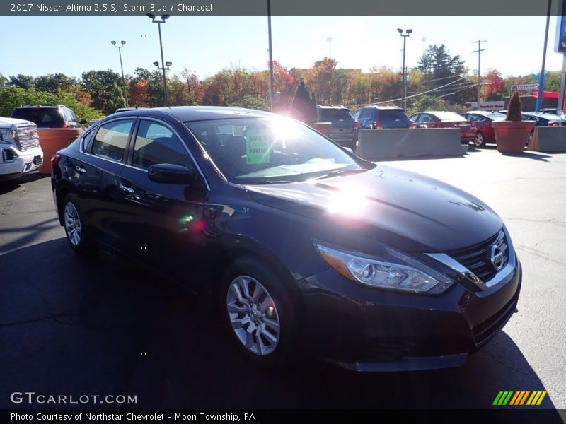 Storm Blue / Charcoal 2017 Nissan Altima 2.5 S