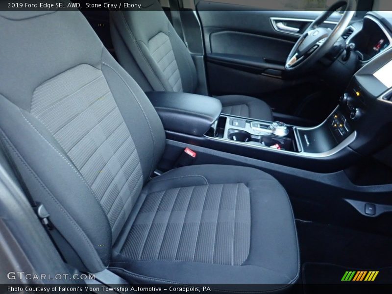 Stone Gray / Ebony 2019 Ford Edge SEL AWD