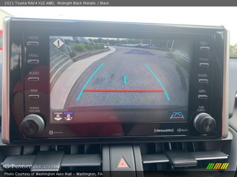 Midnight Black Metallic / Black 2021 Toyota RAV4 XLE AWD