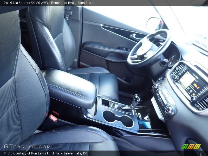 Front Seat of 2016 Sorento SX V6 AWD