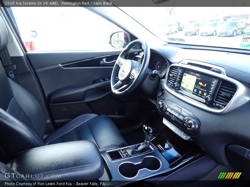 Dashboard of 2016 Sorento SX V6 AWD