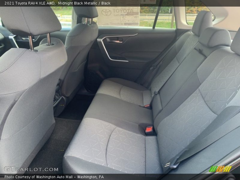 Midnight Black Metallic / Black 2021 Toyota RAV4 XLE AWD