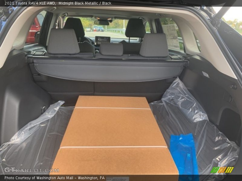 Midnight Black Metallic / Black 2021 Toyota RAV4 XLE AWD