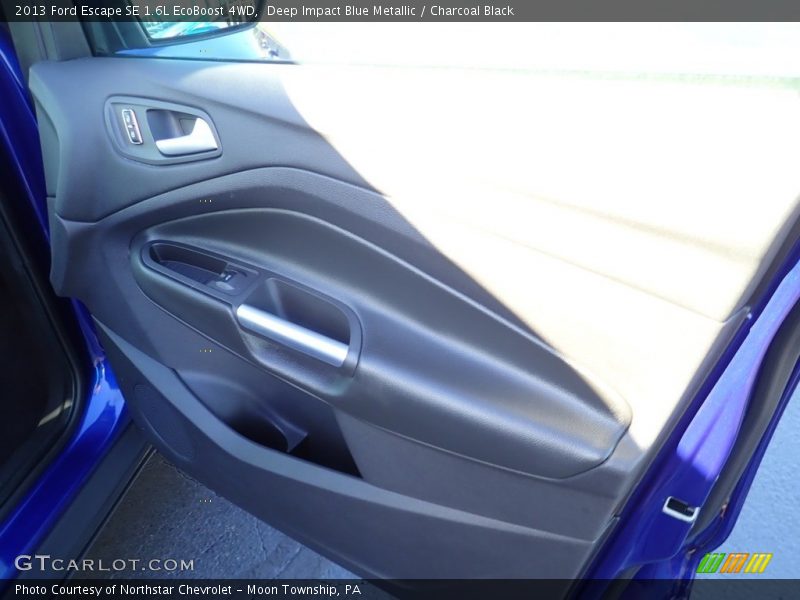 Deep Impact Blue Metallic / Charcoal Black 2013 Ford Escape SE 1.6L EcoBoost 4WD