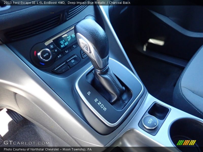 Deep Impact Blue Metallic / Charcoal Black 2013 Ford Escape SE 1.6L EcoBoost 4WD
