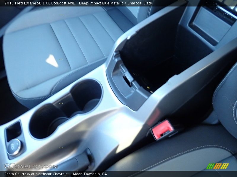 Deep Impact Blue Metallic / Charcoal Black 2013 Ford Escape SE 1.6L EcoBoost 4WD