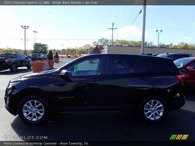 Mosaic Black Metallic / Ash Gray 2020 Chevrolet Equinox LS AWD