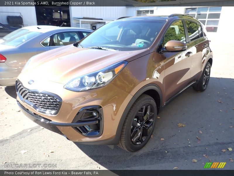 Burnished Copper / Black 2021 Kia Sportage S AWD