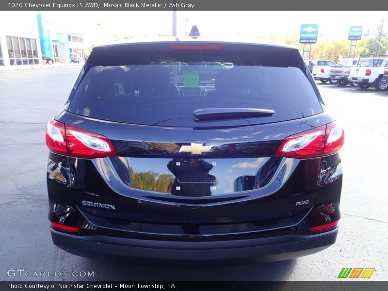 Mosaic Black Metallic / Ash Gray 2020 Chevrolet Equinox LS AWD