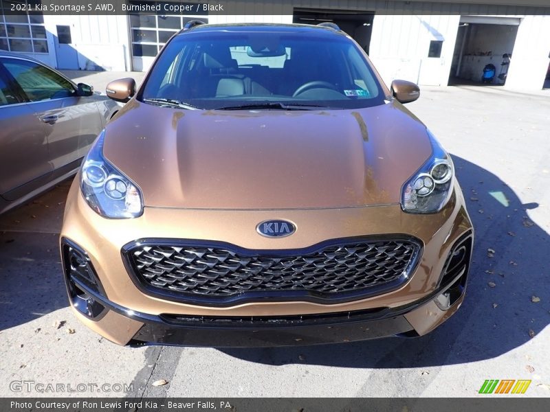 Burnished Copper / Black 2021 Kia Sportage S AWD