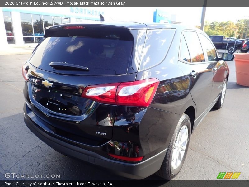 Mosaic Black Metallic / Ash Gray 2020 Chevrolet Equinox LS AWD