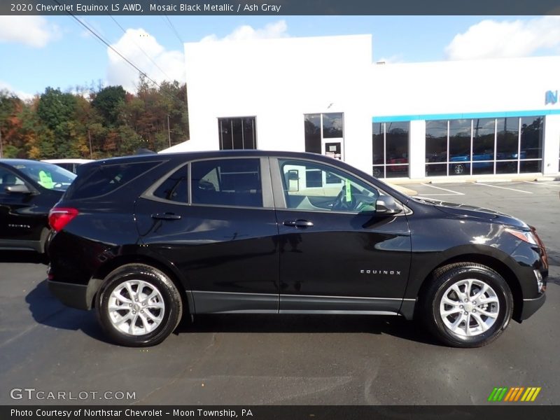 Mosaic Black Metallic / Ash Gray 2020 Chevrolet Equinox LS AWD