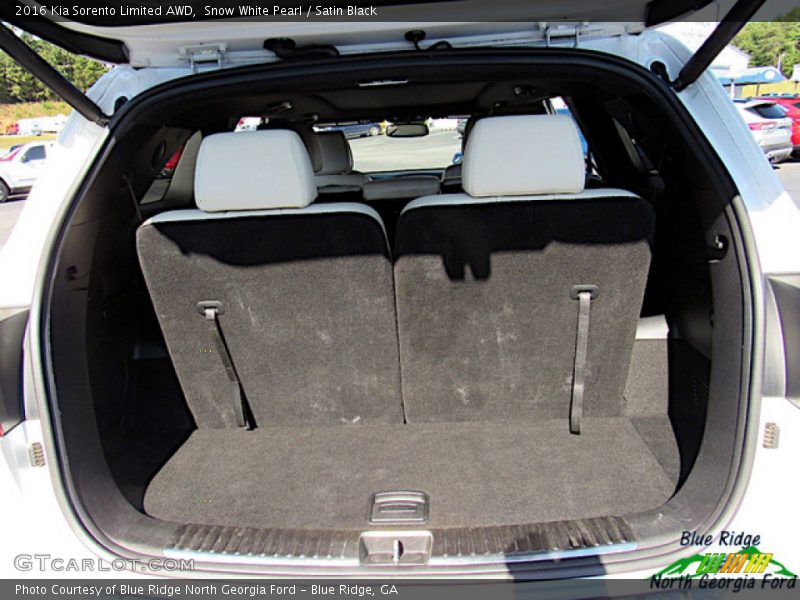 Snow White Pearl / Satin Black 2016 Kia Sorento Limited AWD