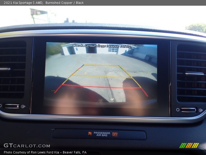 Burnished Copper / Black 2021 Kia Sportage S AWD
