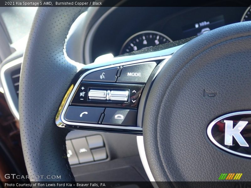  2021 Sportage S AWD Steering Wheel