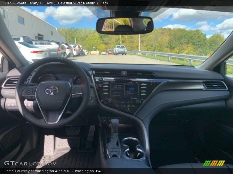 Celestial Silver Metallic / Black 2020 Toyota Camry XSE AWD