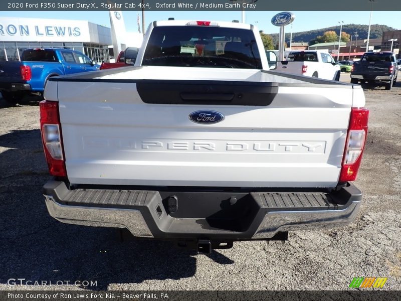 Oxford White / Medium Earth Gray 2020 Ford F350 Super Duty XL Regular Cab 4x4