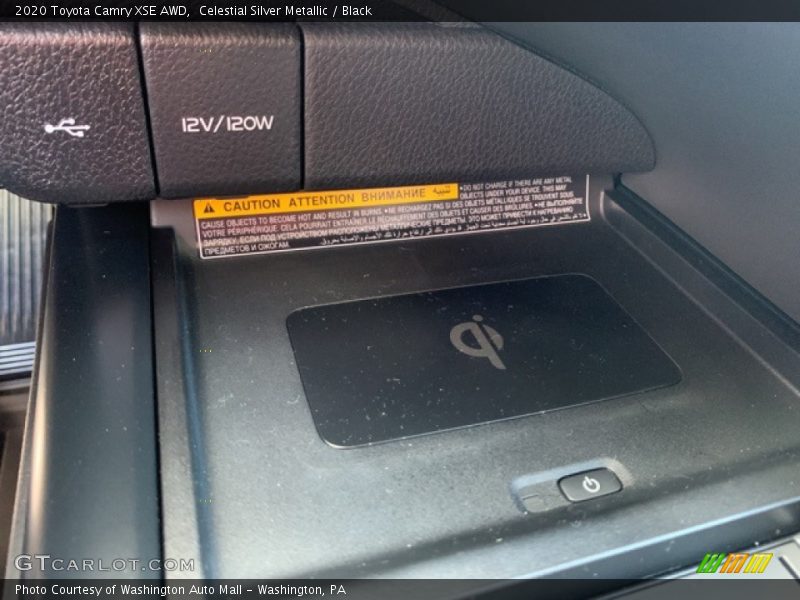 Celestial Silver Metallic / Black 2020 Toyota Camry XSE AWD