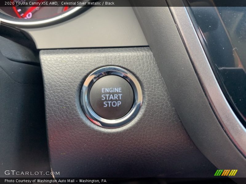 Celestial Silver Metallic / Black 2020 Toyota Camry XSE AWD