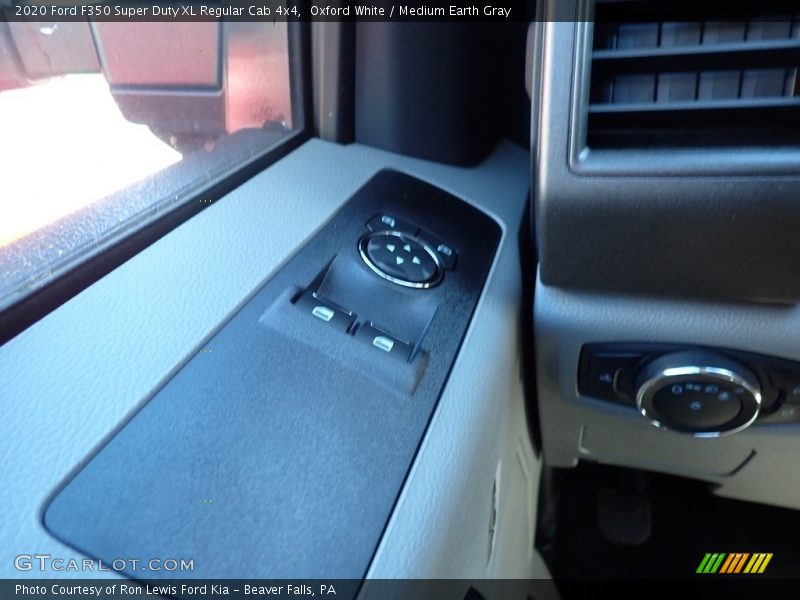 Oxford White / Medium Earth Gray 2020 Ford F350 Super Duty XL Regular Cab 4x4