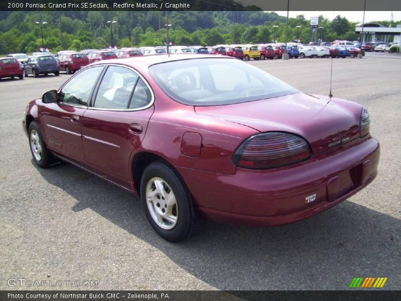 Redfire Metallic / Graphite 2000 Pontiac Grand Prix SE Sedan