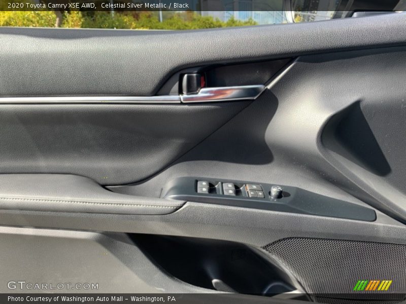 Celestial Silver Metallic / Black 2020 Toyota Camry XSE AWD