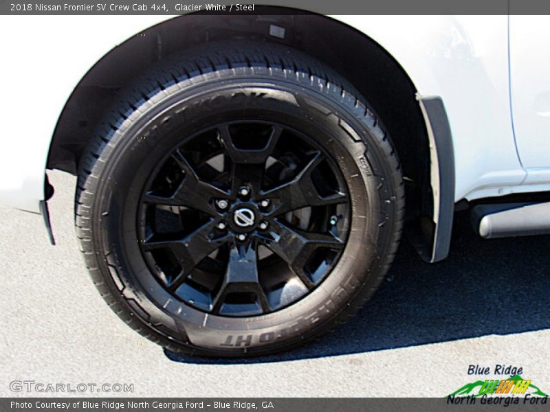 Glacier White / Steel 2018 Nissan Frontier SV Crew Cab 4x4