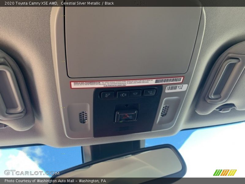 Celestial Silver Metallic / Black 2020 Toyota Camry XSE AWD