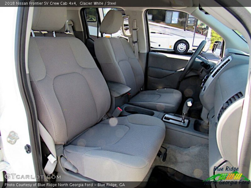 Glacier White / Steel 2018 Nissan Frontier SV Crew Cab 4x4