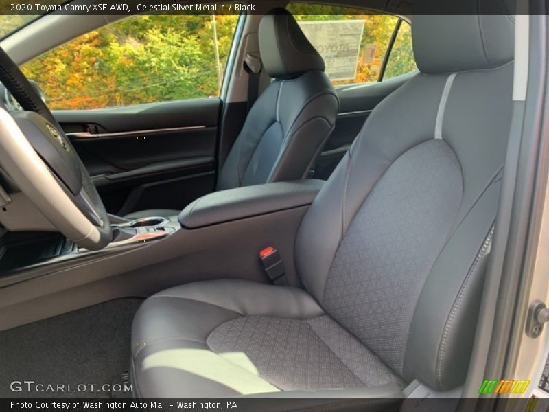 Celestial Silver Metallic / Black 2020 Toyota Camry XSE AWD