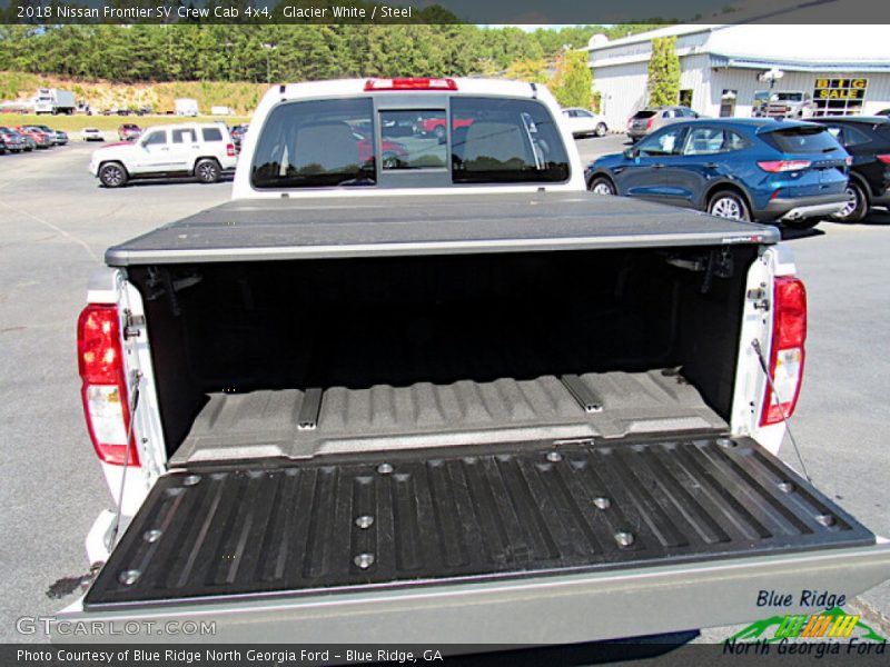 Glacier White / Steel 2018 Nissan Frontier SV Crew Cab 4x4