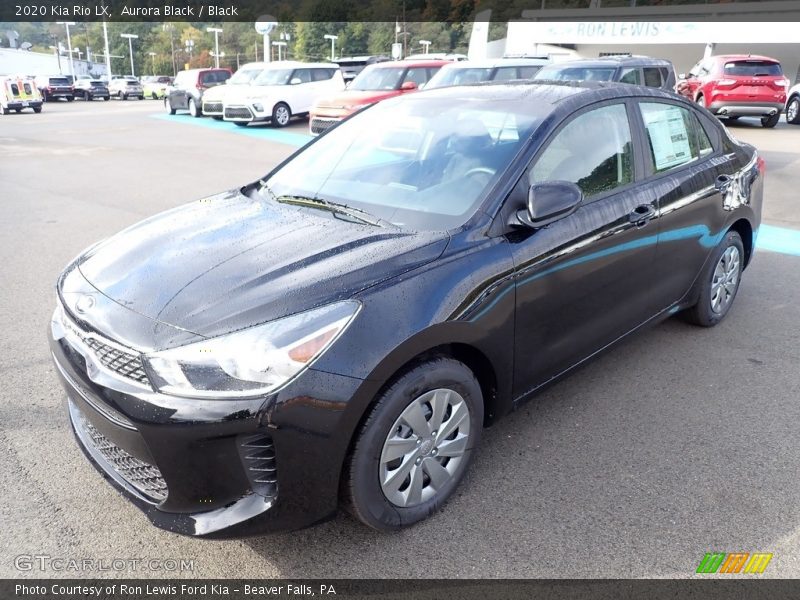 Aurora Black / Black 2020 Kia Rio LX