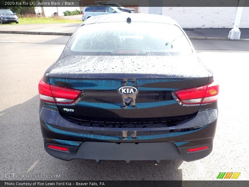 Aurora Black / Black 2020 Kia Rio LX