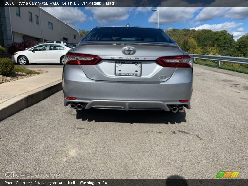 Celestial Silver Metallic / Black 2020 Toyota Camry XSE AWD