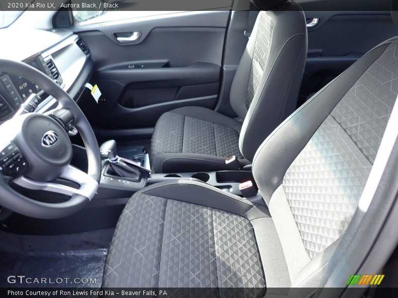Aurora Black / Black 2020 Kia Rio LX
